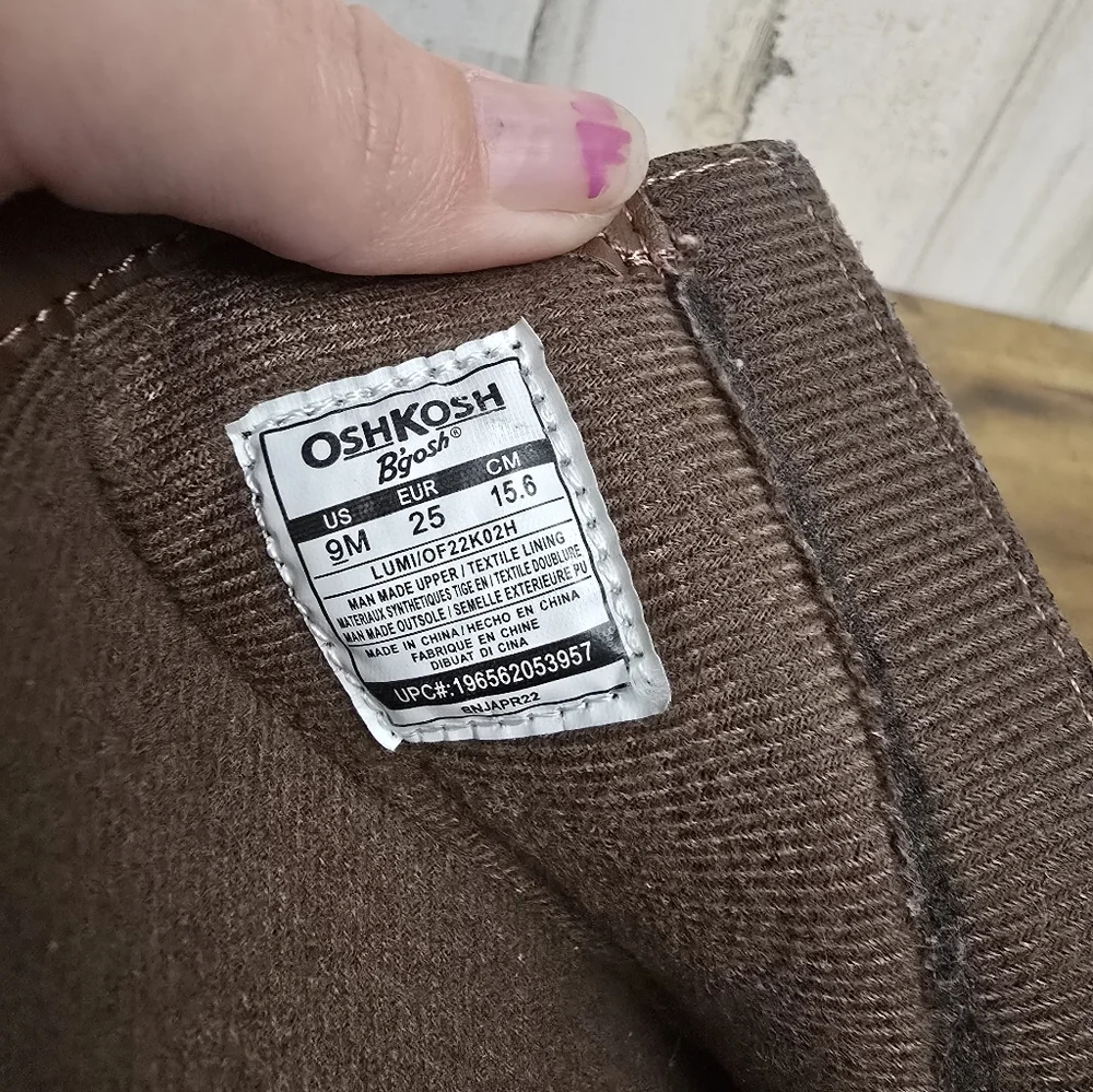 Oshkosh Toddler Girls Brown Boots Size 9